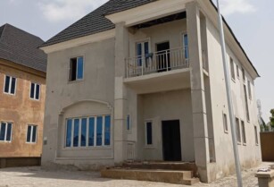 FOR SALE – 4 BEDROOM FULLY DETACHED DUPLEX (CARCASS) AT JABI (CALL 08147965945)