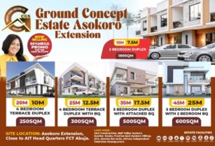 Selling Plots of Land at Ground Concept Estate Asokoro Extension (Call 07068302198)