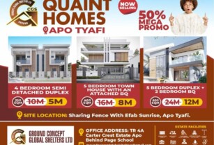 We are Selling Plots of Land at Quaint Homes, Apo Tyafi (Call 07068302198)