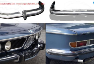 BMW 2800 CS / BMW E9 / BMW 3.0 CS bumper (1968-1975) by stainless steel