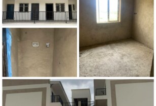 For Sale: 1 bedroom apartment advance carcass at lifecamp Abuja (Call 07035648652)