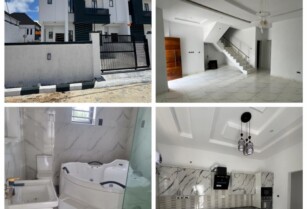 Exquisitely built 4 bedroom terrace duplex at Abijo, lekki for Sale (Call 09068445870)