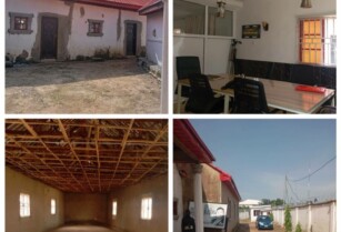 For Rent: A Compound that Comprises of 3bedroom a 1Bed BQ, Security House and a Conference Hall (Call 08054730123)